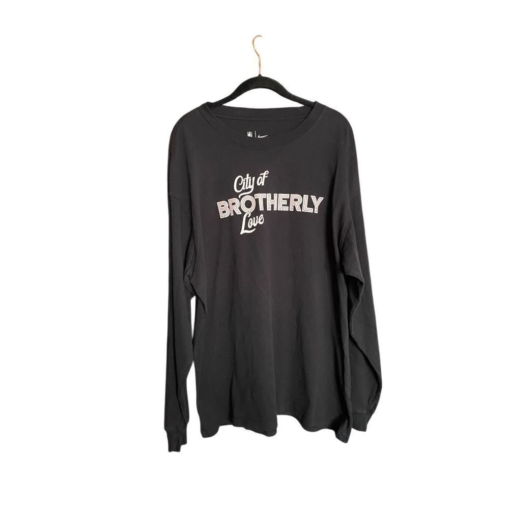 Nike men’s Philadelphia Flyers, long sleeve, black T-shirt size XL